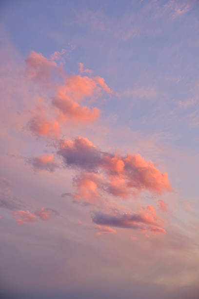 istock Cloudscape of cumulus sunset clouds 2242764999