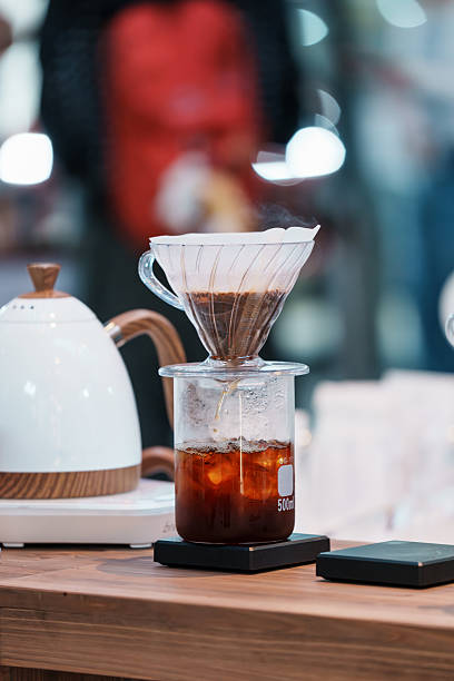 istock Close-up of fine coffee drip extraction 2242784603