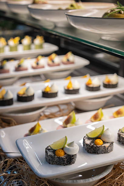 istock Gourmet food display featuring fresh, high-quality dishes at the Buffet 2242791374