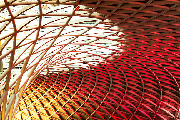 istock Modern abstract architecture in the city 2242792674