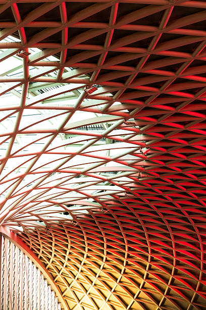 istock Modern abstract architecture in the city 2242792699