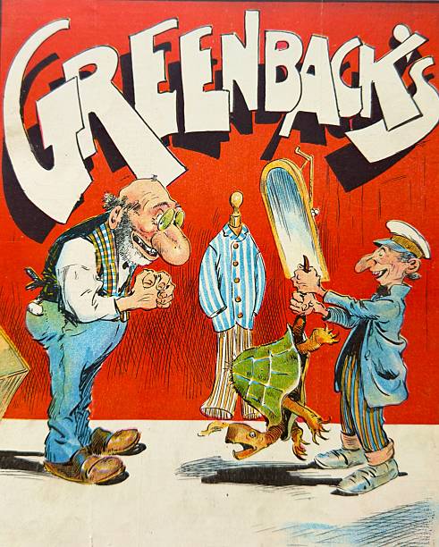 Paying the Tailor with a Turtle – A Joke on the Word ‘Greenback’, Which Means a Dollar Bill That Has a Green Back