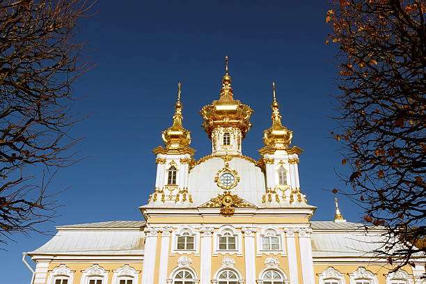 east chapel in Peterghof, St Petersburg, Russia