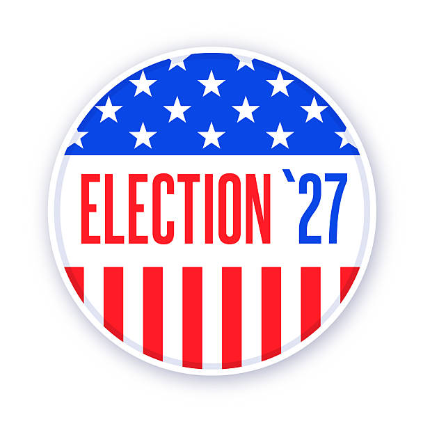 istock Election 2027 American Political Icon Symbol Sticker Design Element 2242809636