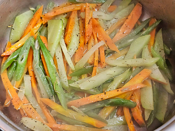istock Preparing vegetables in butter and parsley 2242822652