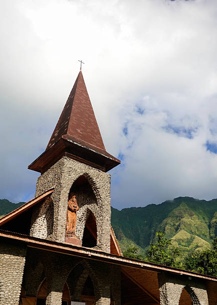 istock Vaitahu Church on Tahuata 2242833742