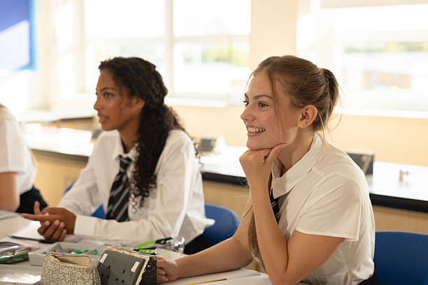 istock High school girls enjoying science lesson 2242842247