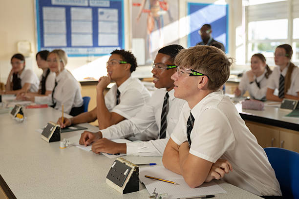 istock Teenage high school students enjoying a science lesson 2242842341