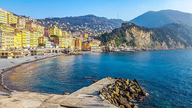 istock Clear sea in Camogli, Liguria 2242857695