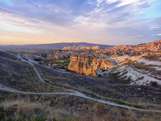 istock Snow-capped mountain at sunset Cavusin Cappadoce 2242862332