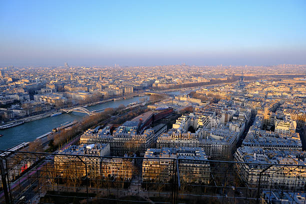 istock View from the Eiffel Tower in Paris, France 2242869373