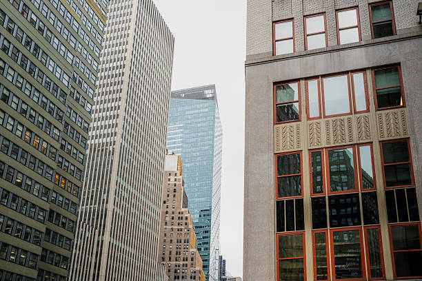 istock Manhattan skyscrapers building a modern downtown cityscape 2242869642