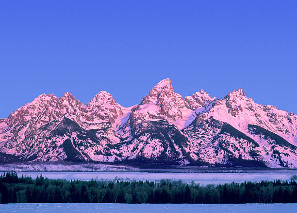 istock The Teton Mountain Range at dawn in winter 2242874370