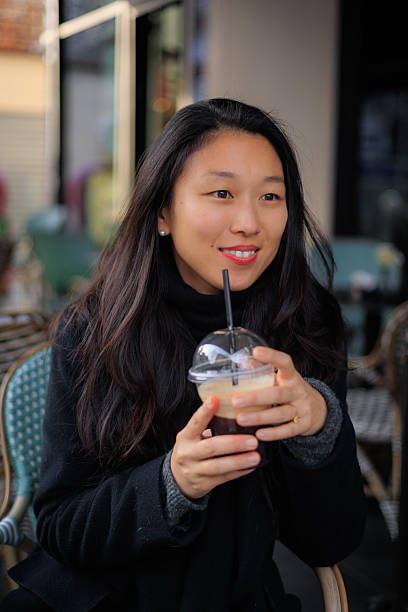 istock Coffee in a disposable cup, Cafe culture 2242913722