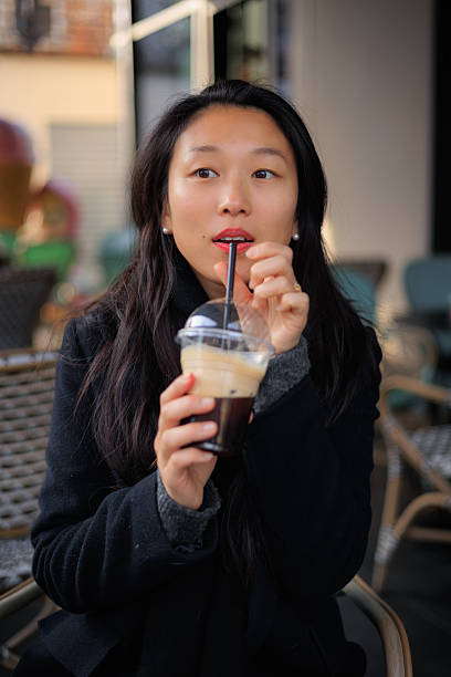 istock Coffee in a disposable cup, Cafe culture 2242913723