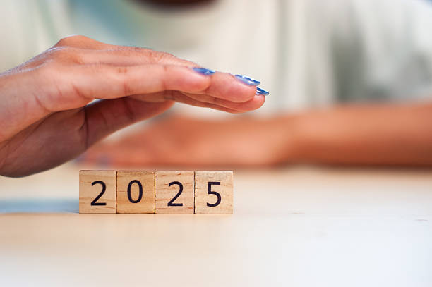 istock Yearly planning 2025 inspirational indoor setting for future aspirations and goal setting 2242931281