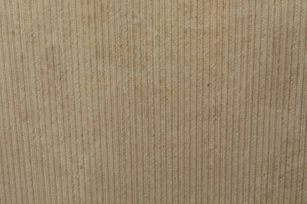 istock Textured surface of corrugated cardboard displaying a warm, earthy tone and subtle lines in natural light 2242933288