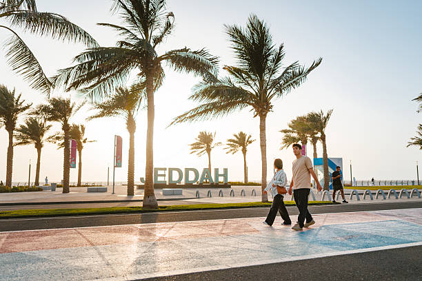 istock Content Individuals Walking Along Scenic Jeddah Waterfront 2242938577