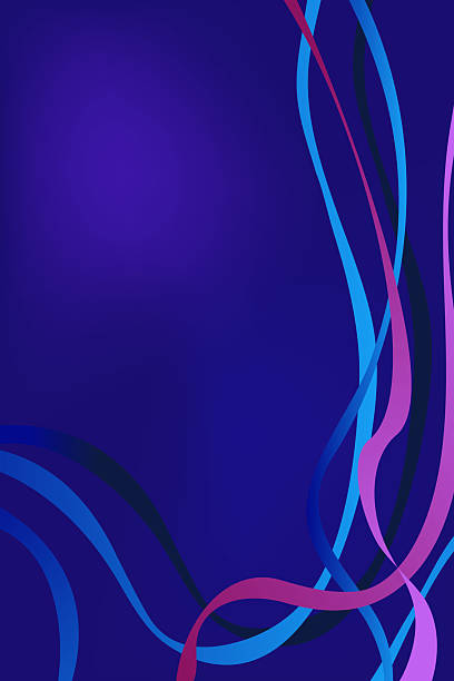 istock Sports abstract background gradient  with colorful wavy stripes. 2242938798