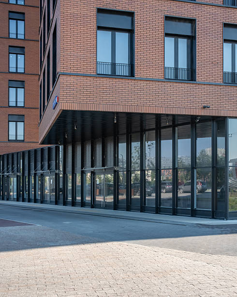 istock Sleek Urban Architecture with Prime Retail Frontage 2242941212