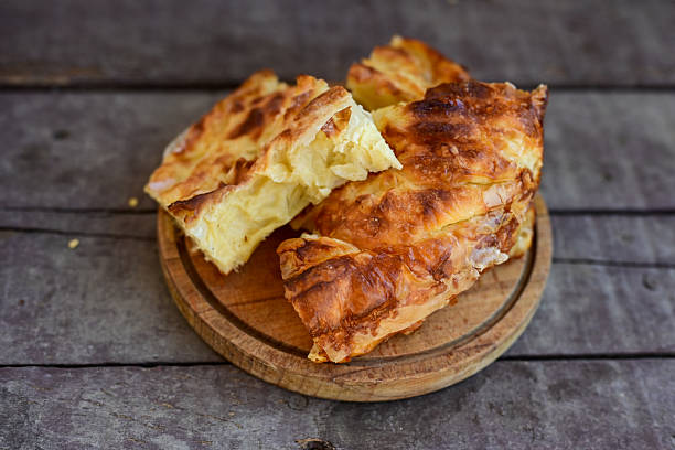 istock Home made  traditional bulgarian  cheese pie 2242952801