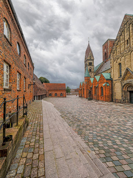 istock Esbjerg's historic architecture, cloudy day 2242954092