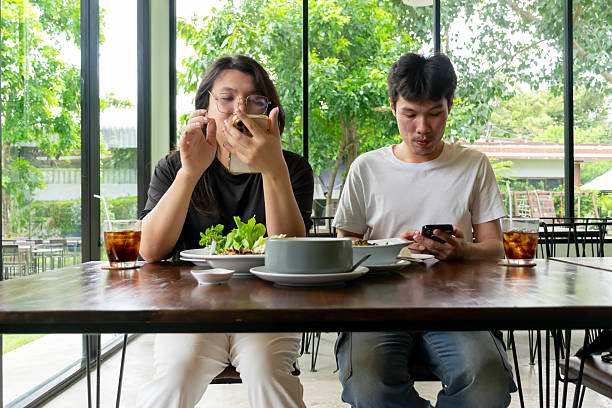 istock LGBTQ Friends Sharing Lunch Moments Online 2242954443