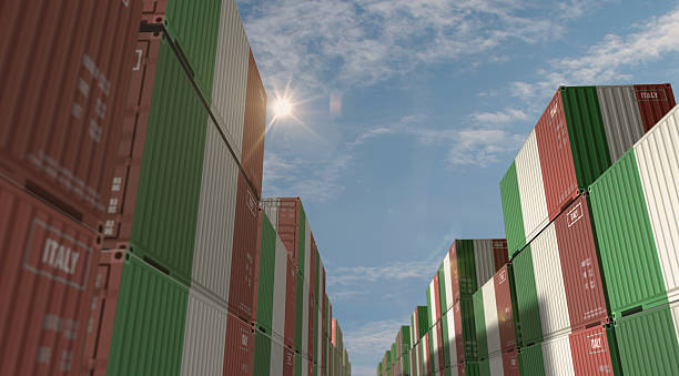 istock Italy export cargo shipping containers 2242961453