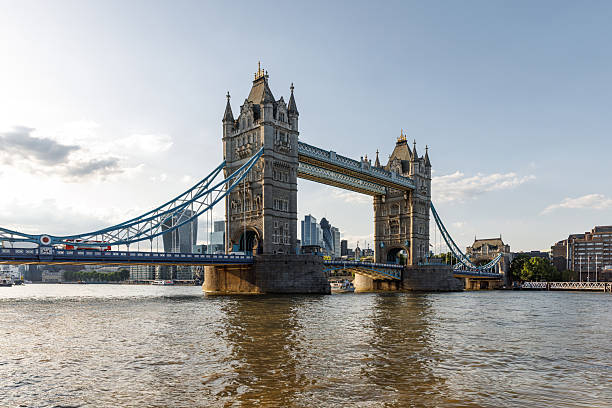 istock Tower Bridge over River Thames with city skyline 2242967528