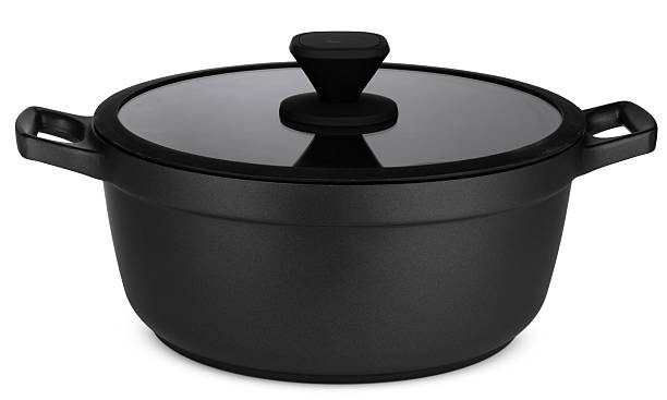 istock New black saucepan isolated on white background 2242969422