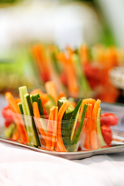 istock Vegetable sticks with carrots and cucumbers in tray 2242974468