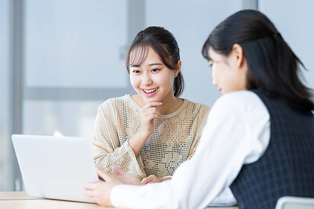 istock A female university student consulting 2243000669