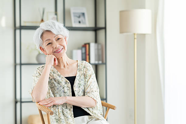 istock Senior women's skin care 2243003216