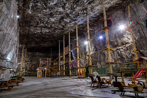 turda, Romania – July 07, 2015: It is one of the most spectacular tourist attractions in the world.