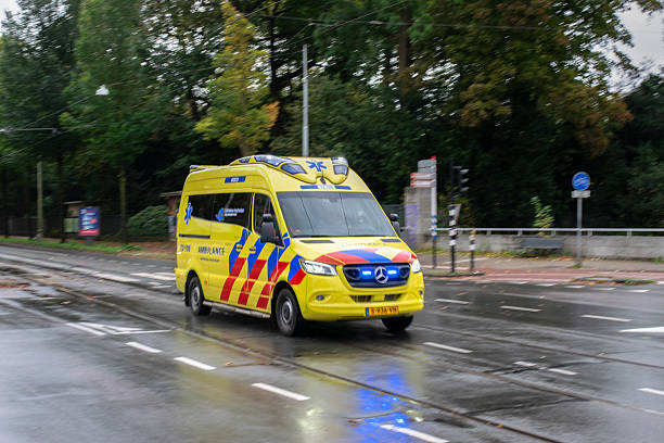 Ambulance Speeding At Amsterdam The Netherlands 21  october 2025