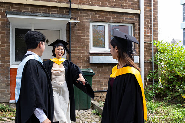 istock Graduates Sharing a Happy Moment on Commencement Day 2243017692
