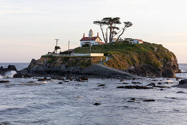 istock Crescent City lighthouse at in late afternoon 2243017758
