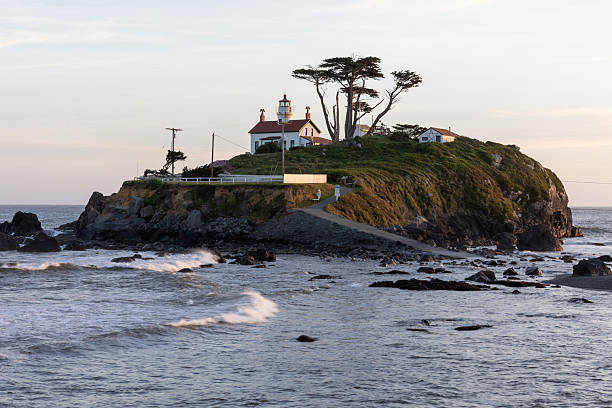 istock Crescent City lighthouse at in late afternoon 2243017833