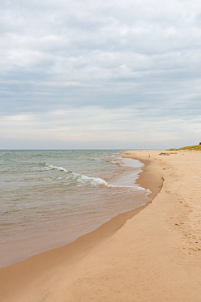 istock Lake Michigan shoreline. 2243024527