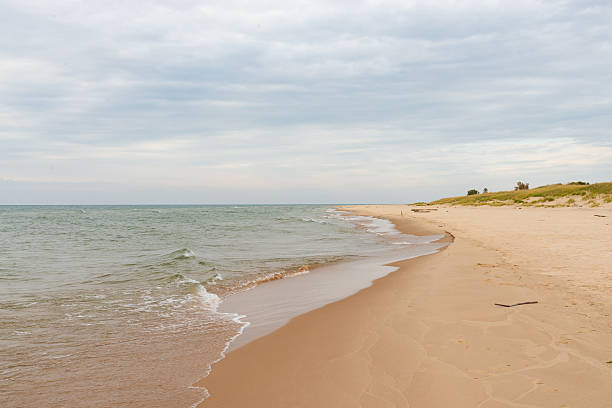 istock Lake Michigan shoreline. 2243024531