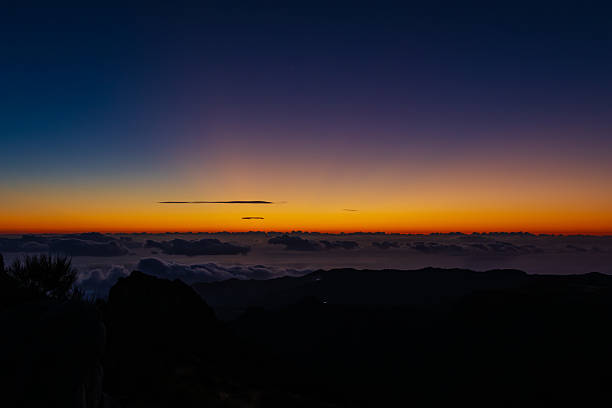 istock Glowing Sunrise Above the Clouds at Pico do Arieiro, Madeira 2243032089