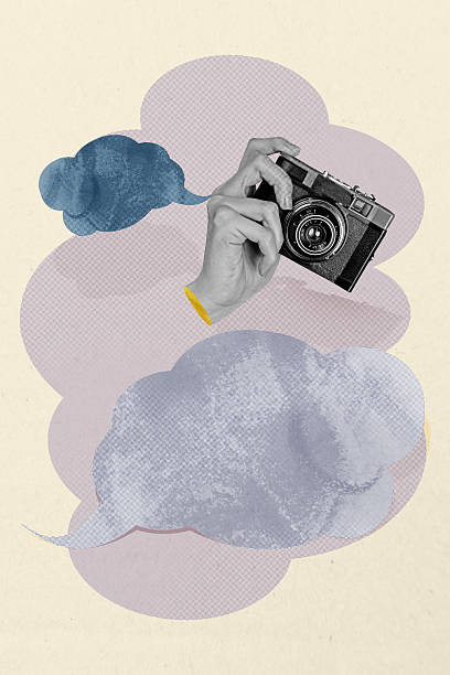 istock Vertical poster trend collage of bubble communication speech chatterbox information dialogue copyspace icon correspondence 2243033083