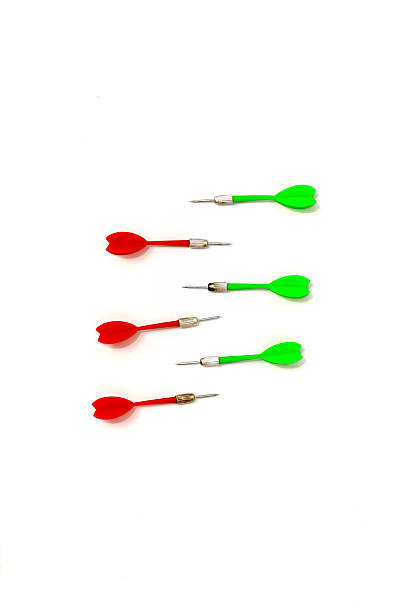 istock Precision and Focus: A Colorful Array of Darts Ready for a Game of Skill 2243045939