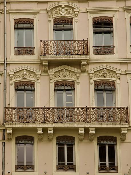 istock Pretty French windows and balcony design 2243049562