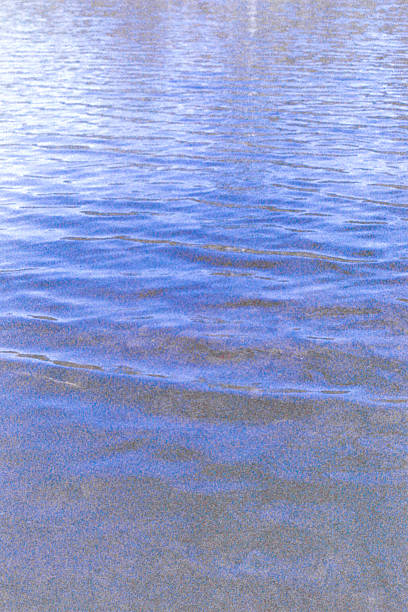 istock Gentle river ripples in soft blue tones captured on analog film 2243050043