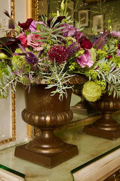 istock Autumn flower arrangement with hydrangeas and roses 2243061584