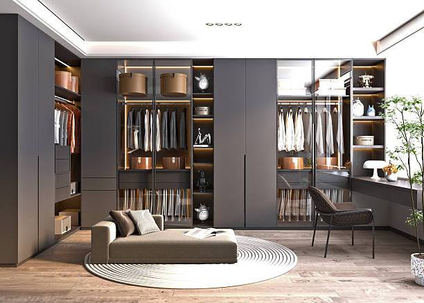 istock 3d render of cloakroom bedroom interior 2243086137