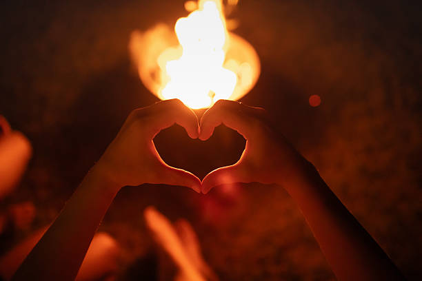 I love you camping concept.