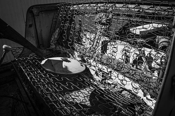 The rusty cars abandoned in the wild, Iceland