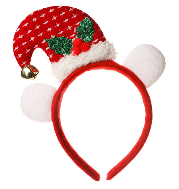 istock One bright Christmas headband isolated on white 2243111657